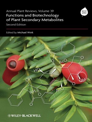 cover image of Annual Plant Reviews, Functions and Biotechnology of Plant Secondary Metabolites